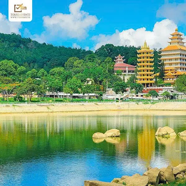 Kiến trúc đặc trưng Á Đông tại khu du lịch An Giang